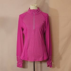 ‼️3 for $40‼️  Velocity Pink Half-zip Long Sleeve Athletic Top